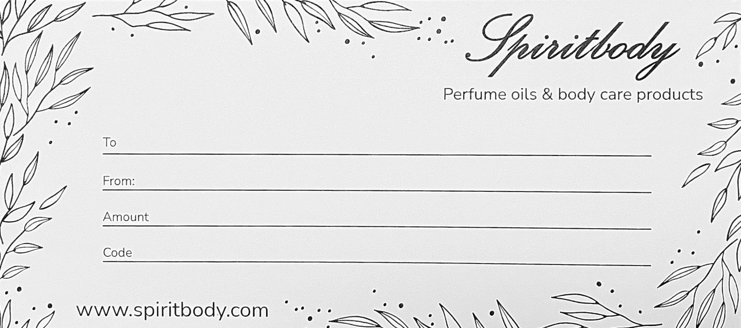 Spiritbody Gift Card